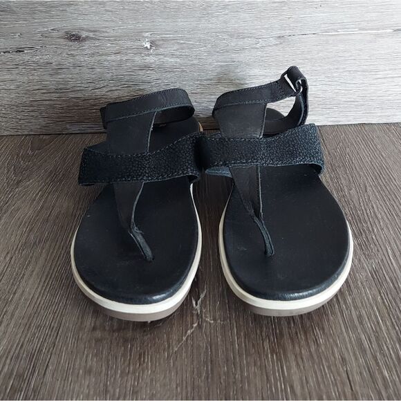 Sorel Torpeda Ankle Strap Sandal Black Size 9.5 - Picture 4 of 8